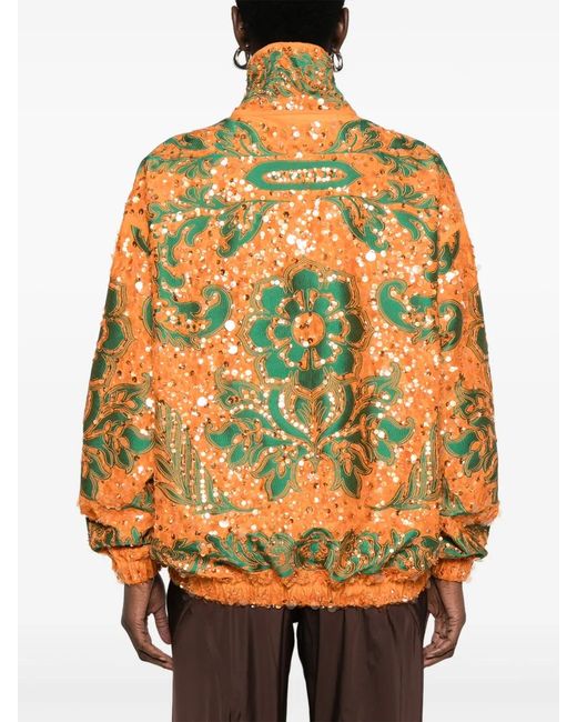 Etro Orange Outerwears