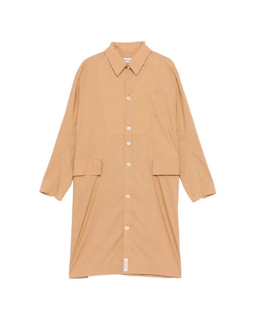 Undercover Natural Pocket Panelled Shirt
