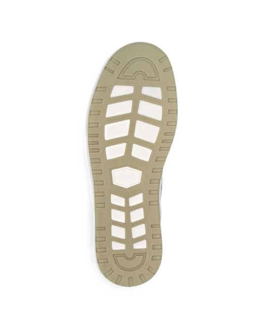 Philipp Plein White Hexagon Logo-Plaque Panelled Sneakers for men