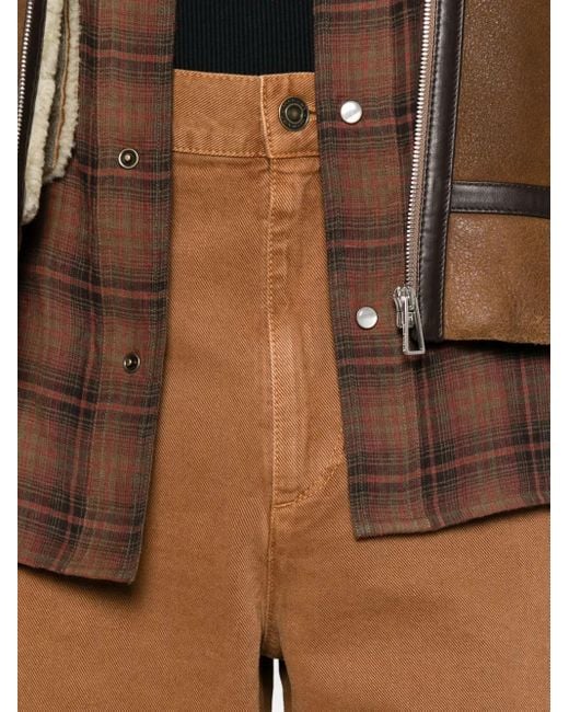 Isabel Marant Brown Oriane Jeans for men