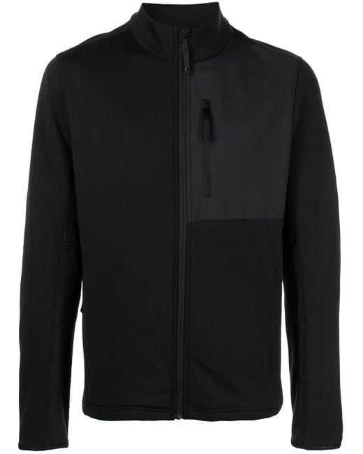 Aztech Mountain Black Panelled Fleece Jacket for men