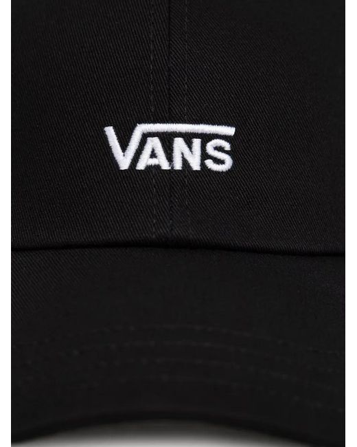 Vans Black Logo-Embroidered Bow-Detail Hat
