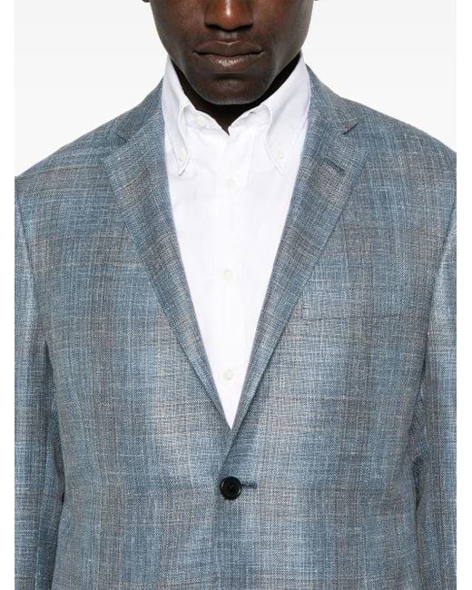 メンズ Corneliani Academy Light ジャケット Blue