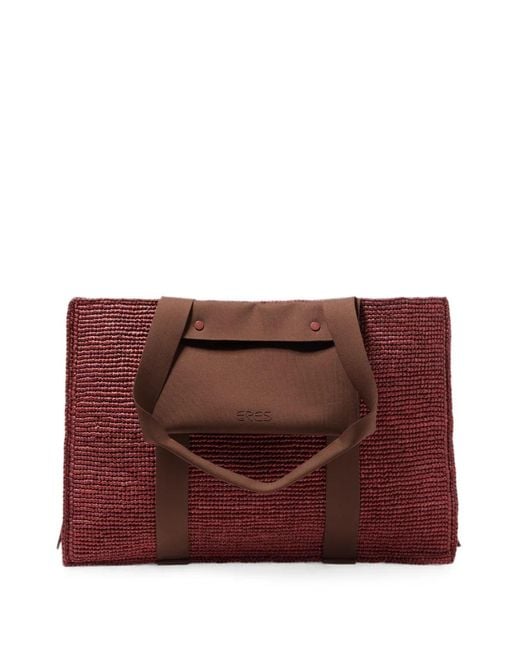 Eres Red Voyageur Tote Bag