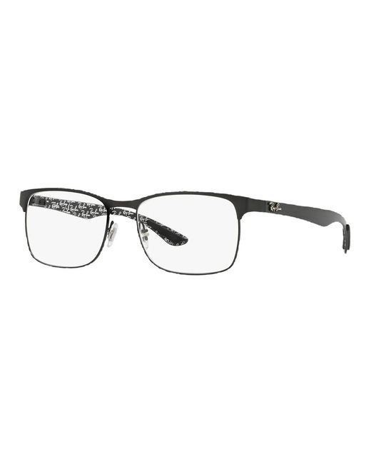 Ray-Ban White Square-Frame Glasses