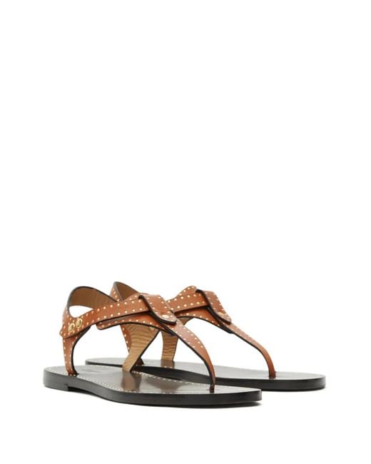 Isabel Marant Brown Joony Sandals