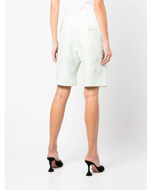 Alexander Wang White Drawstring Pyjama Shorts