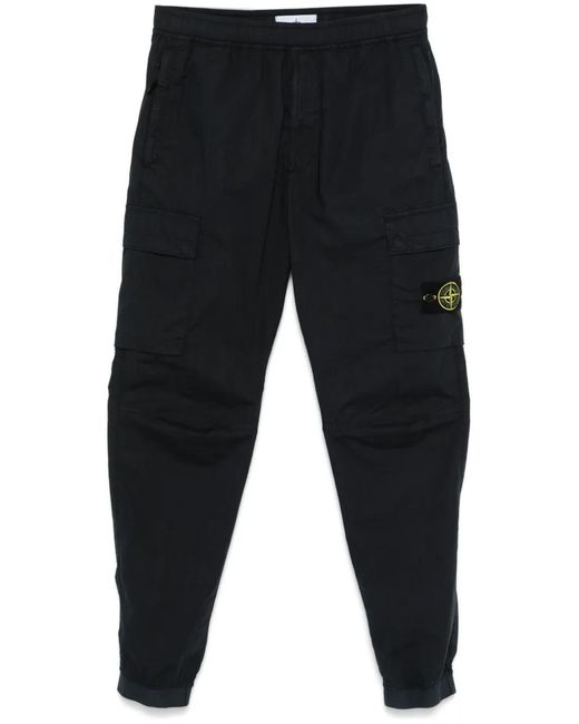 Stone Island Blue 3100031 Stretch Cotton Tela 'Paracadute' for men