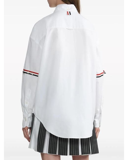 Thom Browne White Shirt Clothing