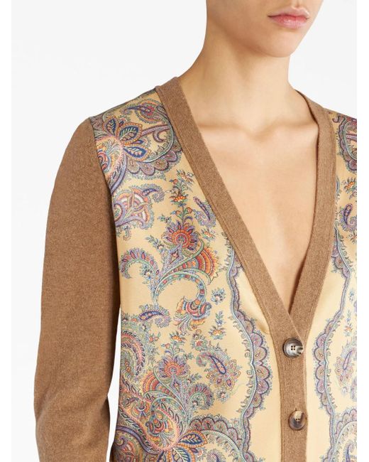 Etro Brown Cardigan
