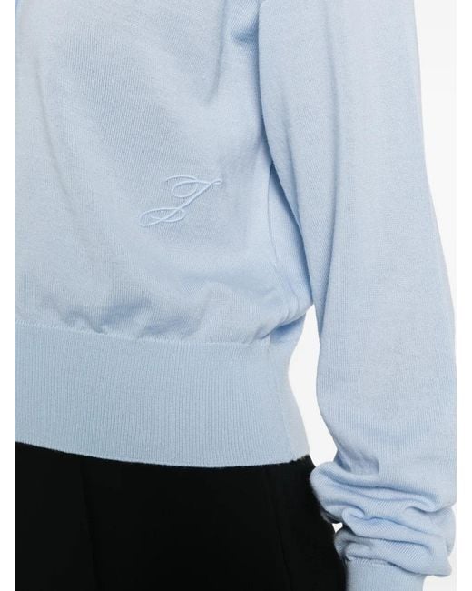 Jacquemus Blue Cardigan The J