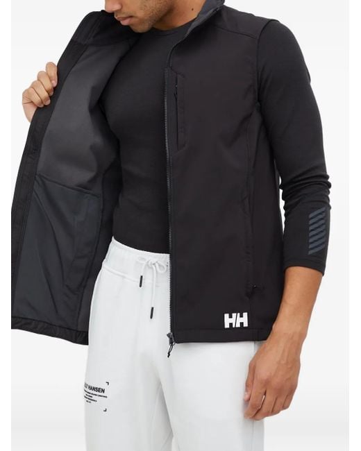 Helly Hansen Black Zip-Front Vest for men