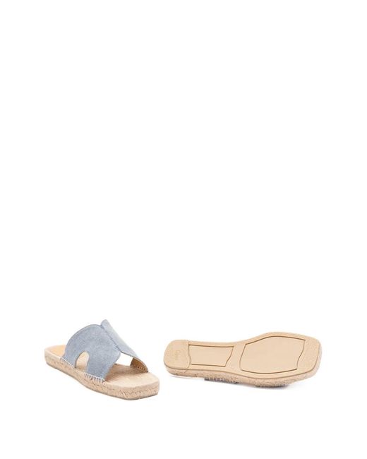 Castaner Blue Priya/002 Cut-Out Espadrilles