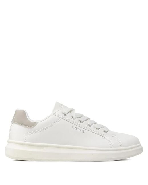 Baskets Ellis À Lacets Levi's en coloris White