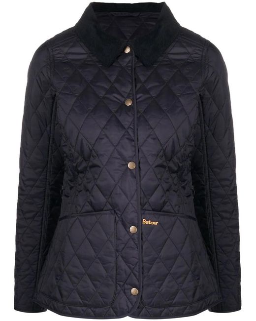 Barbour Blue Annandale Quilted Jacket