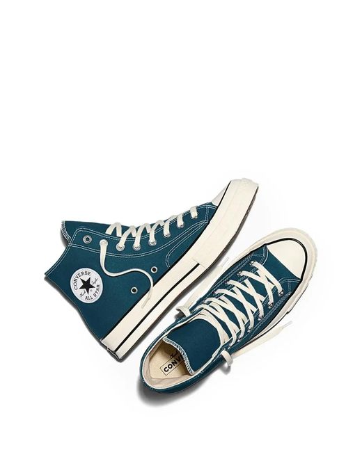 Converse Blue Chuck 70 High-Top Sneakers