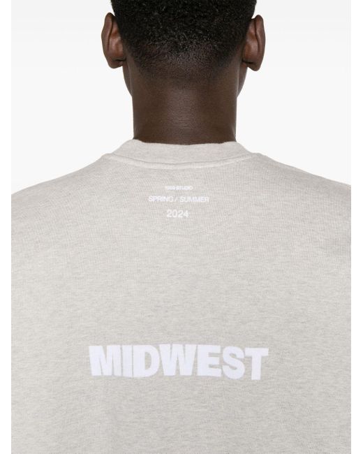 1989 STUDIO White Midwest Cotton Sweatshirt