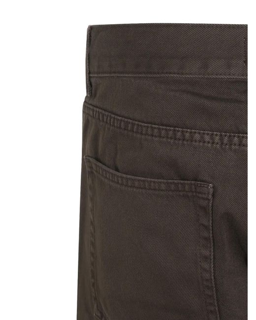NN07 Black Straight-Leg Jeans for men