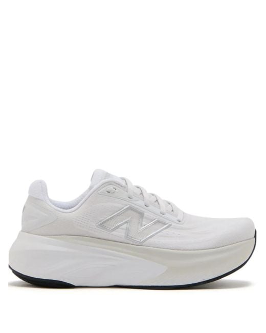 New Balance White Fresh Foam X Lace-Up Sneakers