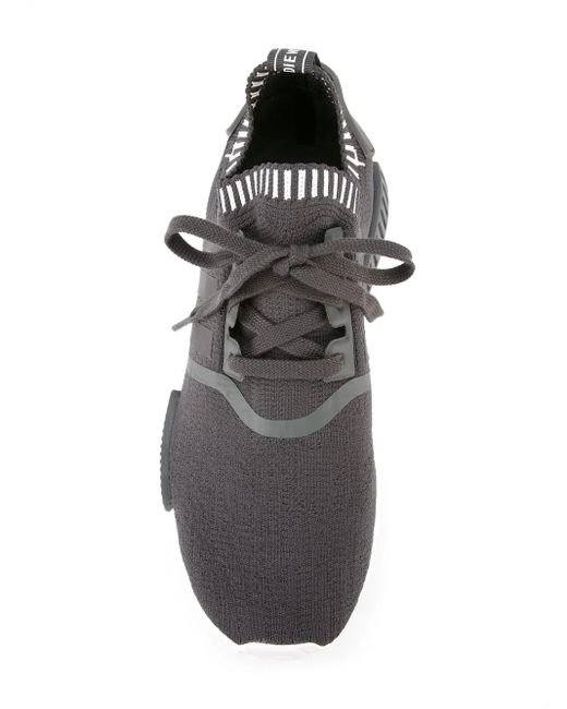 Adidas Brown Nmd_R1 Primeknit Sneakers