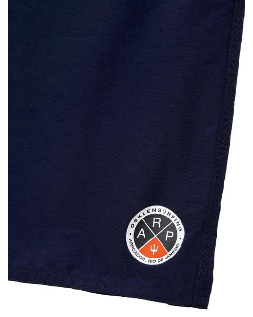 Osklen Blue Duo Color Swim Shorts for men