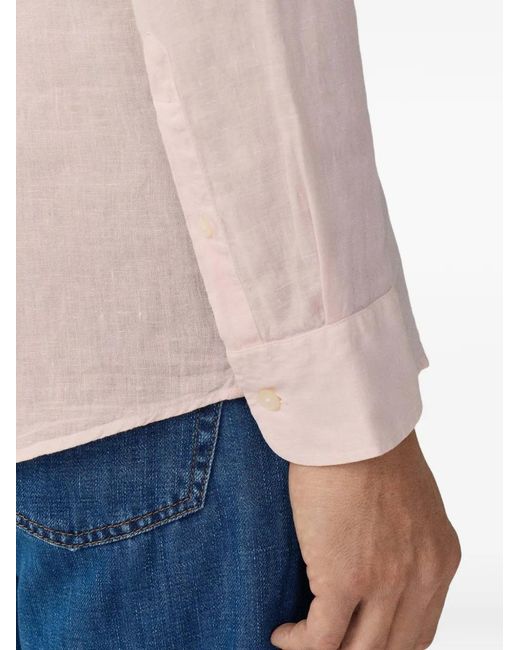 Camicia di Hackett in Pink da Uomo