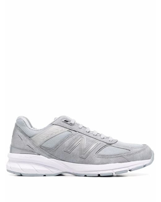 New Balance White 990 Low-Top Sneakers for men