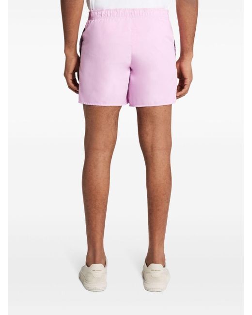 Lacoste Shorts Met Trekkoordtaille in het Pink voor heren