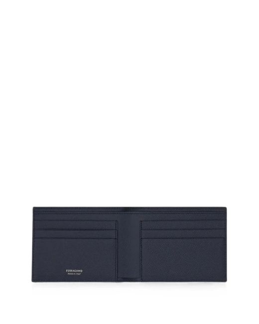 Ferragamo Blue Portefeuille Gancini for men