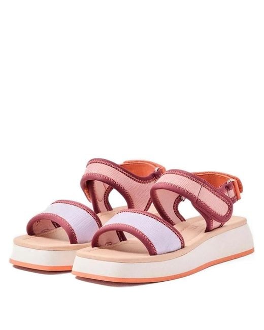 HOFF Pink 40Mm Touch-Strap Platform Sandals
