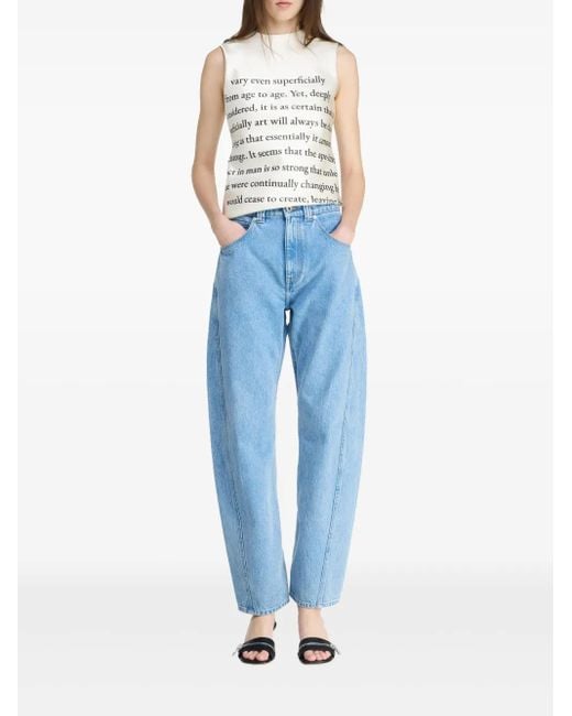 J.W. Anderson Black 55Mm Leather Sandals