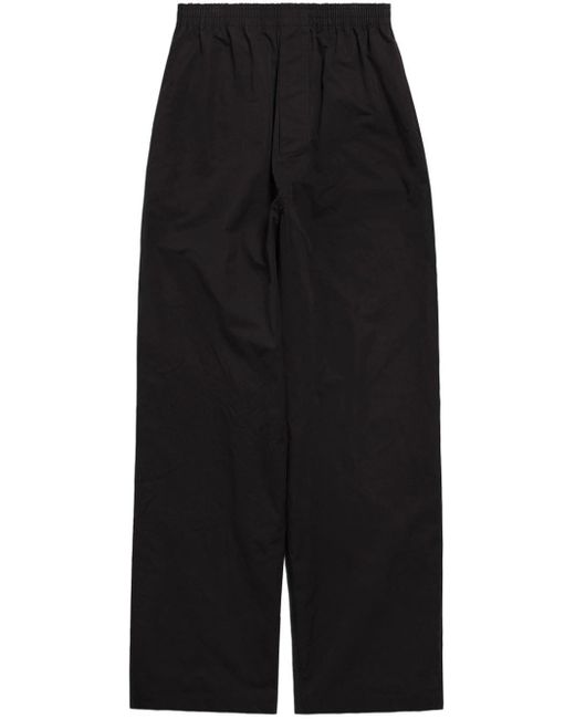 Balenciaga Black Large Pyjama Cotton Trousers