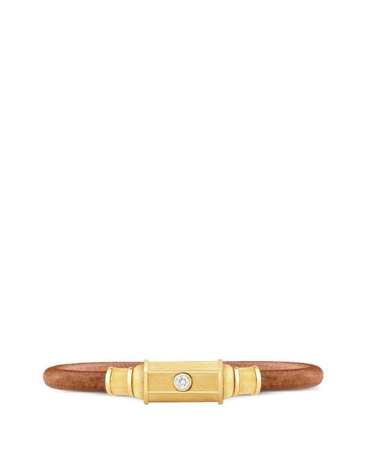 Marie Lichtenberg Metallic Lasso Diamond Locket Bracelet