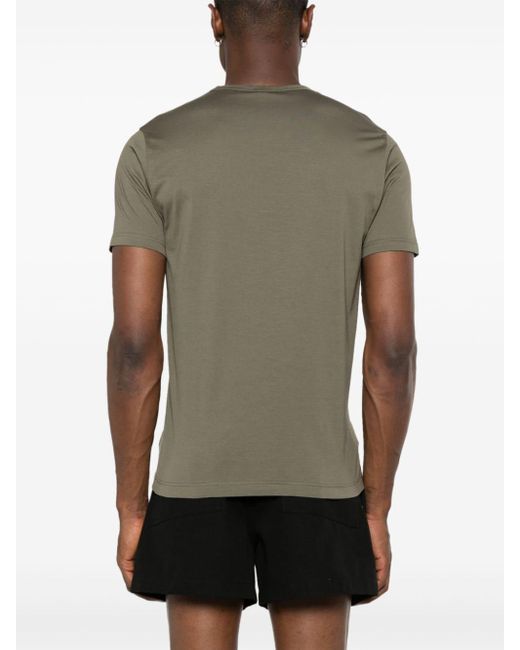 Camiseta con motivo Compass Sunspel de hombre de color Green