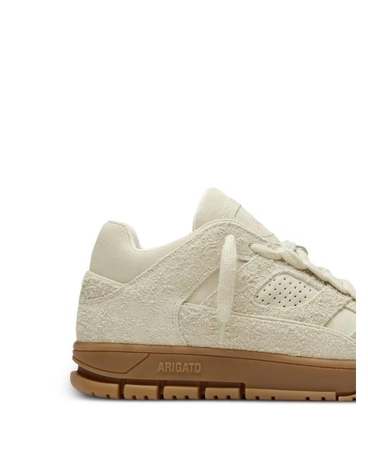 Axel Arigato White Area Lo Suede Sneakers for men