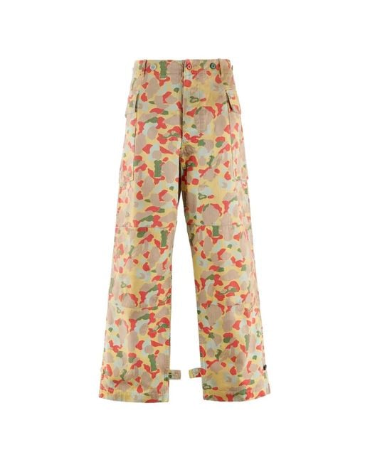 SAINT Mxxxxxx Natural X Sean Wotherspoon Camouflage-Print Cargo Pants for men