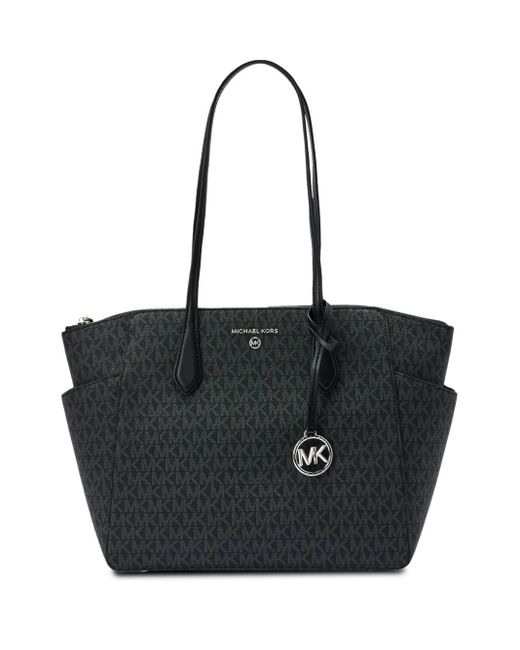 Borsa Tote Marilyn Media di Michael Kors in Black