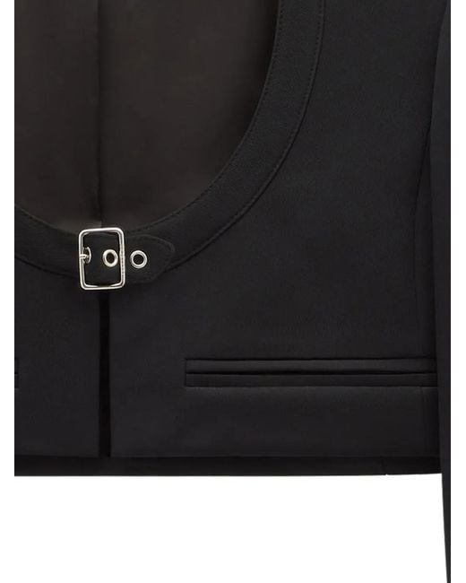 Courreges Black Holistic Jacket