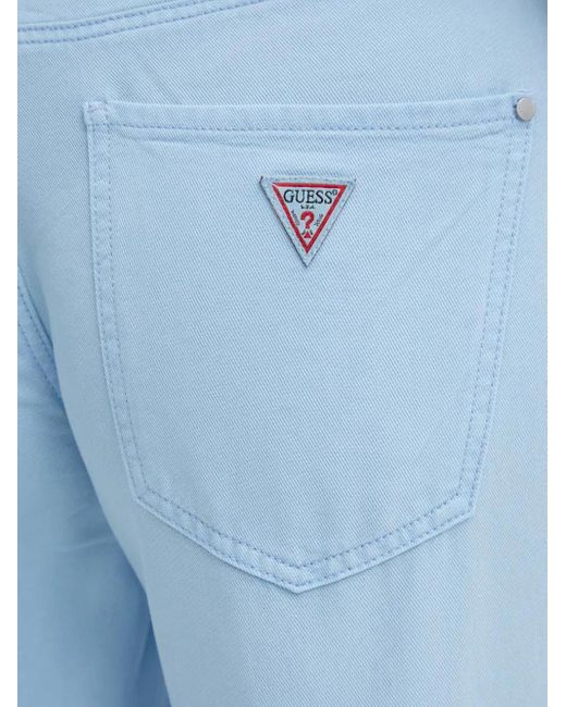 Guess Broek Met Logo in het Blue
