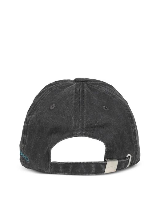 SRVC Studio Gray Embroidered-Logo Baseball Cap