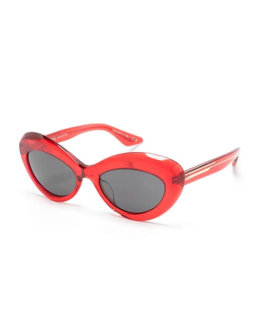 Oliver Peoples Red X Khaite 1968C Cat-Eye Sunglasses