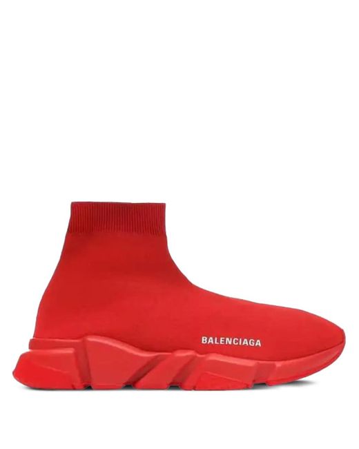Balenciaga Red Speed 2.0 Sneakers for men