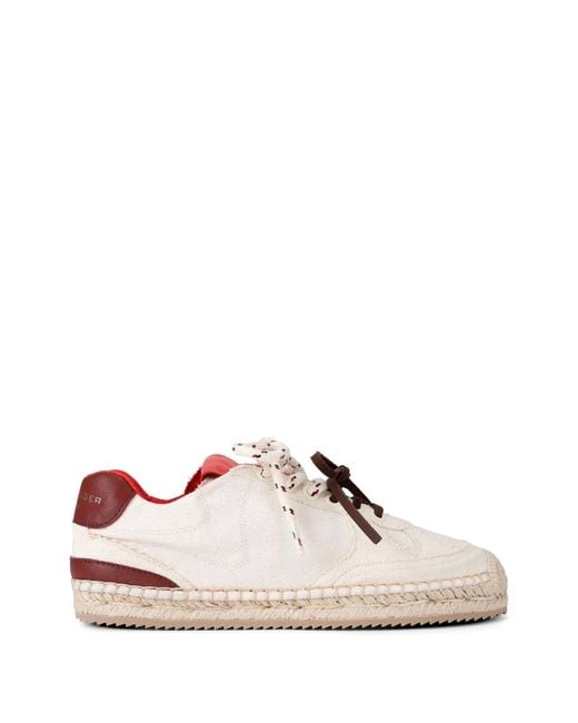 Kurt Geiger White Lace-Up Sneakers