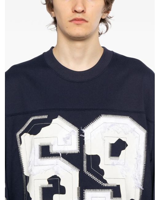 Mastermind Japan Blue T-Shirt À Imprimé Graphique for men