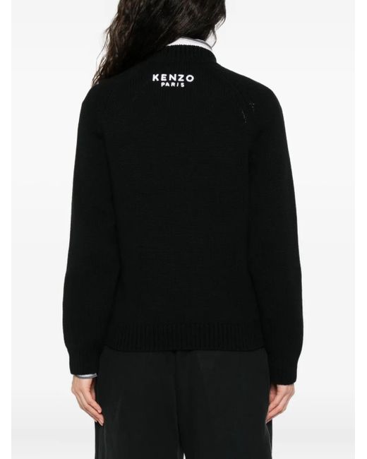 KENZO Trui Met Print in het Black