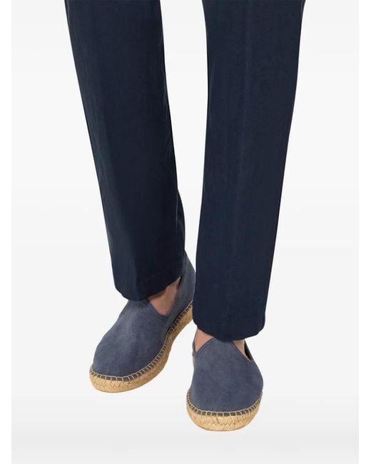 Boggi Blue Tellin Canvas Espadrilles for men