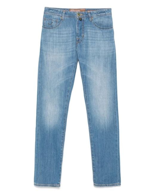 Jacob Cohen Blue Slim Fit Denim Jeans for men