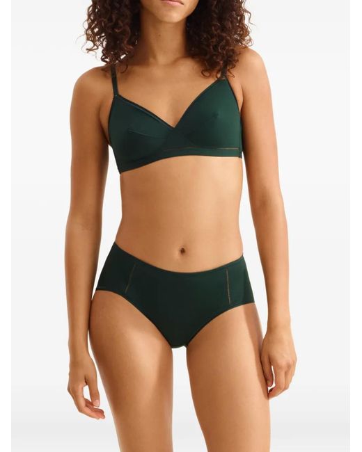 Eres Green Monica Soyeuse Shortys Briefs