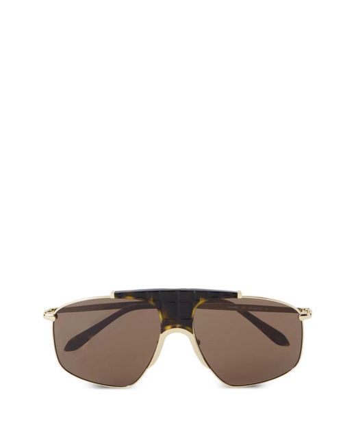 Alaïa Gray Pilot-Frame Sunglasses