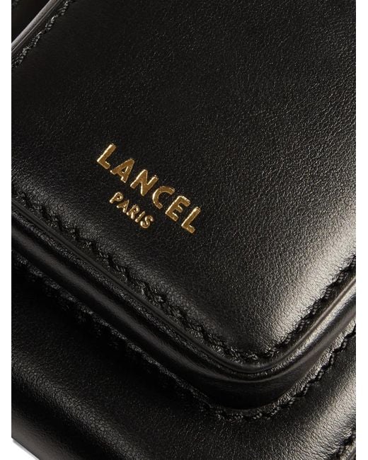 Lancel Black Origami Mini Bag